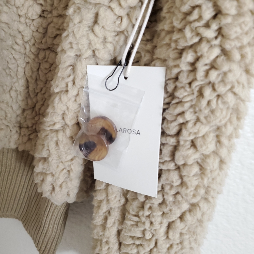 Tularosa Bradlee Faux Shearling Bomber Jacket - Picture 7 of 7